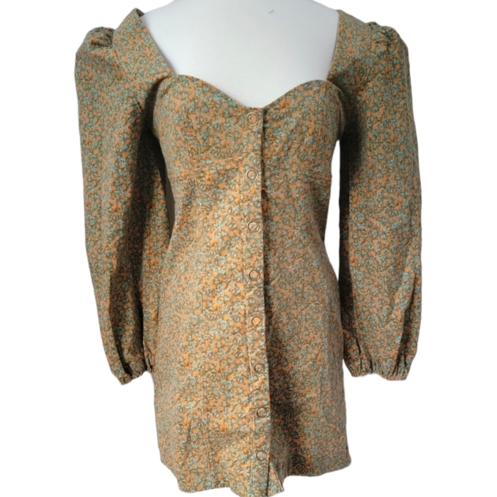 FREE PEOPLE × Cord Mini Dress - Picture 5 of 10